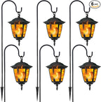 Garden Solar Lantern Set 6-Pack, Charming Garden Lighting
