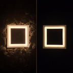 Warm White In-Ground Solar Lights, Flat LED Driveway