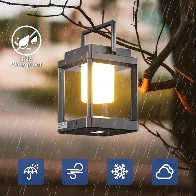 Garden Solar Lanterns, Waterproof LED Garden Lights
