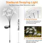 White Solar Pathway Lights 2-Pack, Yard LED