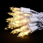 2-Pack Christmas LED String Lights, Waterproof Timer Lights