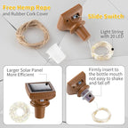 ft Copper Fairy String Lights, Waterproof Garden