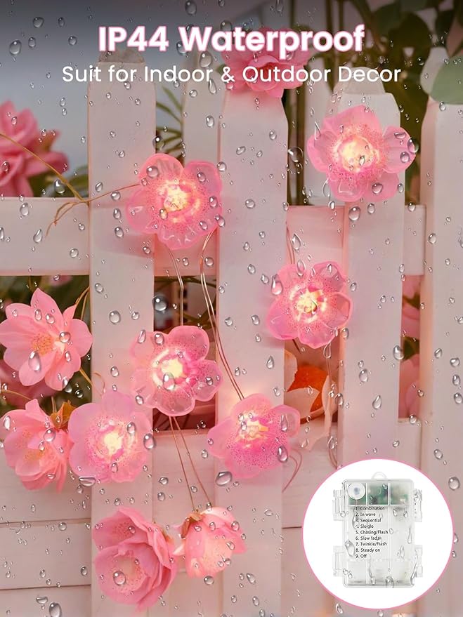 Christmas String Lights, 10ft 30 LED Waterproof Twinkle Lights