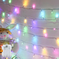 Backyard String Lights, 8ft Weatherproof LED