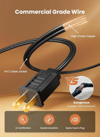 Christmas LED String Lights, Waterproof Timer Lights