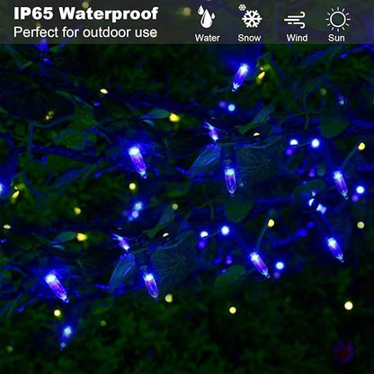 Christmas String Lights, 18ft 50 LED Waterproof Twinkle Lights