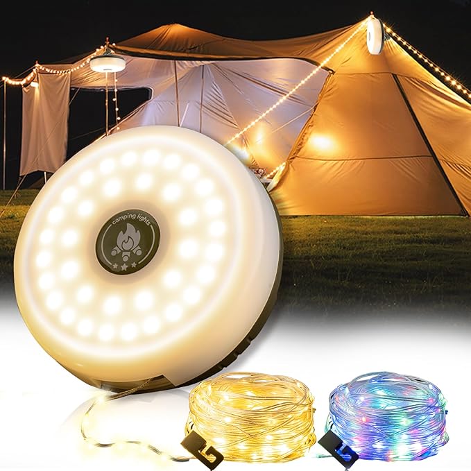 8ft String Lights for Porch, Waterproof LED