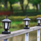 2-Pack Lamp Post Light for Outdoor Posts, Waterproof