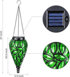 Solar Hanging Lanterns, Patio Hanging LED Decor