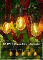 Christmas Twinkle Lights, 35ft Waterproof for Porch