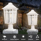 Upgraded Solar Post Cap Lights for Deck, LED