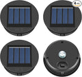 Garden Solar Hanging Lanterns 4-Pack, Charming Porch Decor