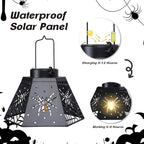 Solar Spider Lanterns, Outdoor Hanging LED Decor