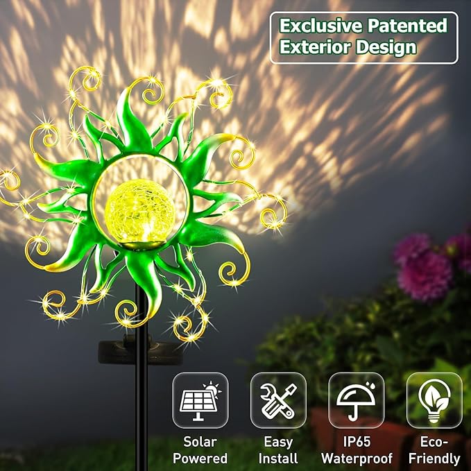 Solar Pathway Lights, Waterproof LED Walkway Lights