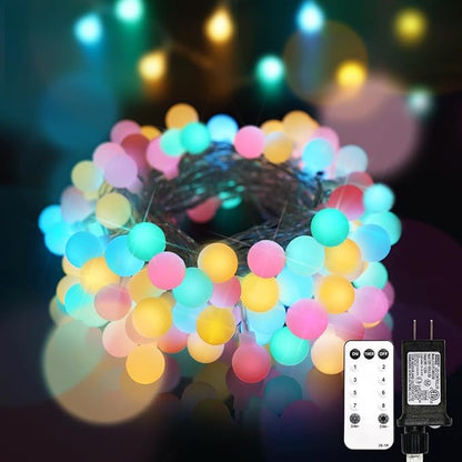 66ft Outdoor Edison String Lights, Weatherproof
