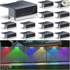 Solar Step Lights, Waterproof Deck LED