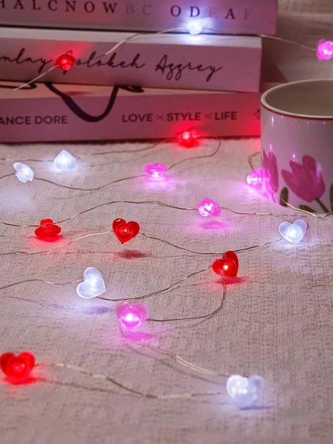 10ft White String Lights for Porch, Waterproof LED