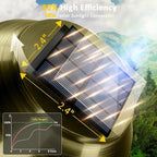6-Pack Solar Pathway Lights, Waterproof LED Driveway Lights