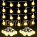 8ft String Lights for Yard, Waterproof LED