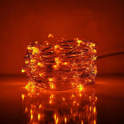 Christmas Yard String Lights 2-Pack, 30 LED Waterproof