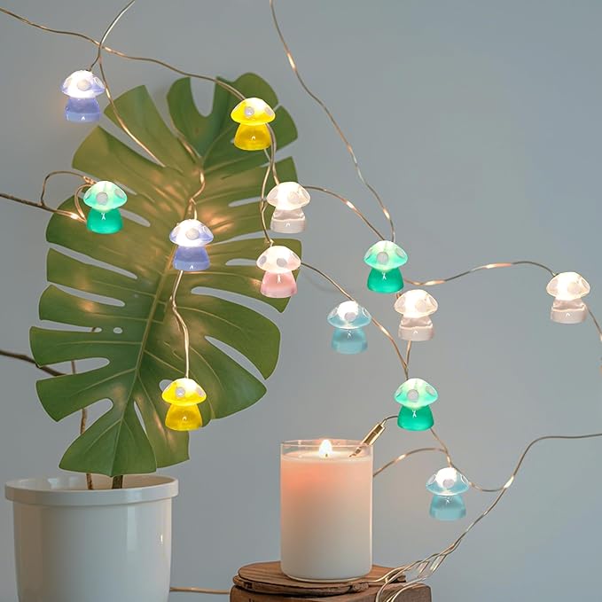 Outdoor String Lights, 10ft Waterproof LED