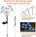 Solar Driveway Path Lights 2-Pack, Waterproof