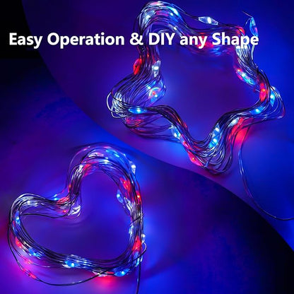16ft White Outdoor Edison String Lights, Weatherproof