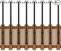 8-Pack Metal Light Poles, 5ft Patio & Deck Stands