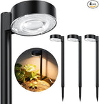 4-Pack Solar Path Lights, Outdoor Garden LED
