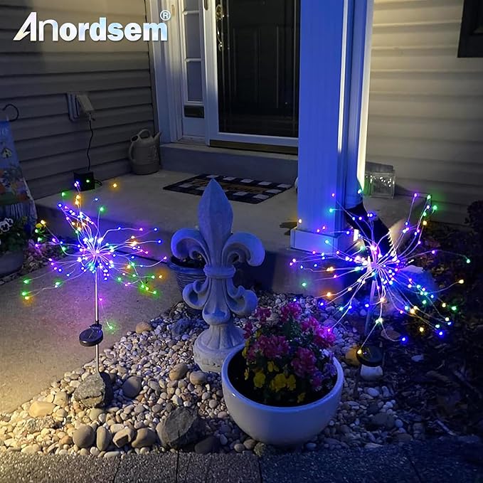 Solar Pathway Lights, Waterproof LED Garden Lights
