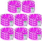 4-Pack Christmas String Lights, 16ft 50 LED Waterproof Twinkle Lights