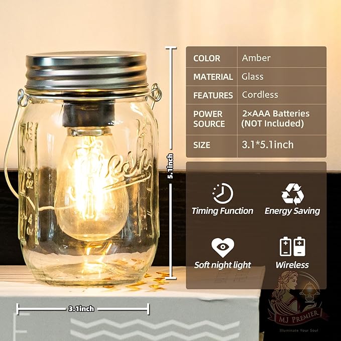 Solar Hanging Lanterns, Backyard Hanging LED Decor
