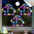 3-Pack Multicolor Backyard String Lights, Weatherproof LED