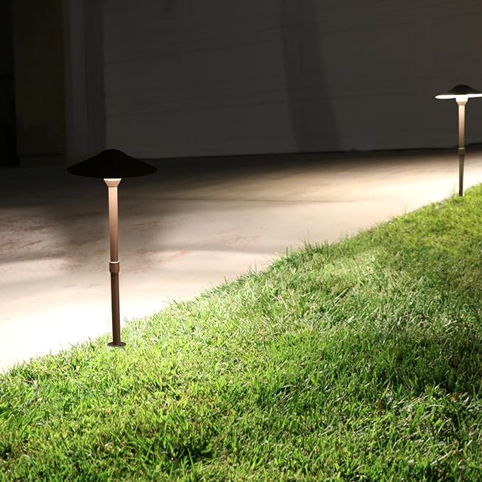 Solar Yard Path Lights, Waterproof