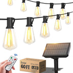 Christmas Yard String Lights, 60ft Waterproof