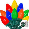 C9 Pathway Lights, 27.5ft LED Stakes