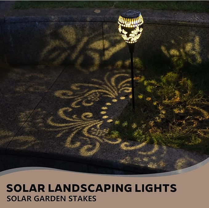 2-Pack Solar Landscape Lights for Yard