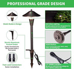 Solar Yard Path Lights 8-Pack, Waterproof