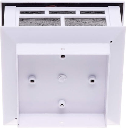 GreenLighting Modern Solar Post Cap Lights Fits 4x4 Wood, 5x5 PCV/Vinyl Outdoor Solar Powered Fence Light, Landscaping, Deck, Garden- Bright LED, Waterproof White 12 Pack