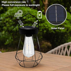 Garden Solar Lantern Set 2-Pack, Charming Garden Lighting