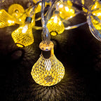 Christmas Porch String Lights, 10ft 20 LED Waterproof