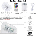 30 LED Christmas Twinkle Lights, 15ft Waterproof for Yard