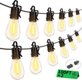 Patio String Lights, 200ft Weatherproof LED