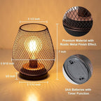 Solar Courtyard Lanterns, Patio Hanging LED Decor
