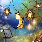 Outdoor String Lights, 13ft Warm White Waterproof