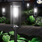 Solar Yard Path Lights 6-Pack, IP65 Waterproof