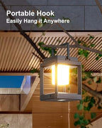 Solar Garden Lanterns, Outdoor Hanging LED Decor