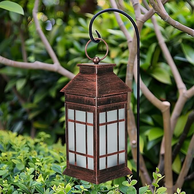 Hanging Solar Hanging Lanterns, Charming Porch Decor
