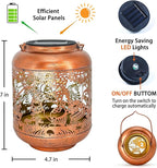 2-Pack Gnome Solar Lanterns, Waterproof LED Yard Lights