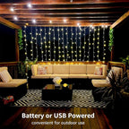 Outdoor String Lights, 10ft Waterproof LED